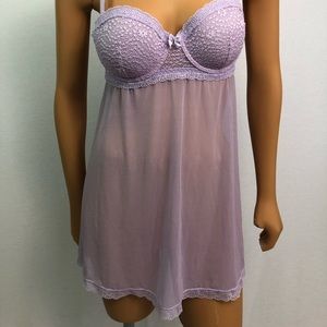 Intimates & Sleepwear - Lilac babydoll Sz M 34B Intimates & Sleepwear - Lilac babydoll Sz M 34B